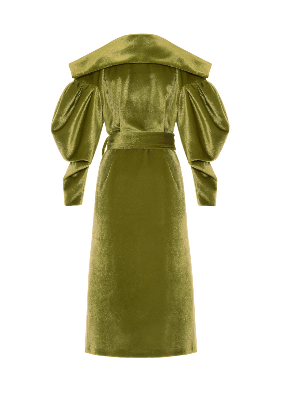 LANTERN SLEEVES COAT