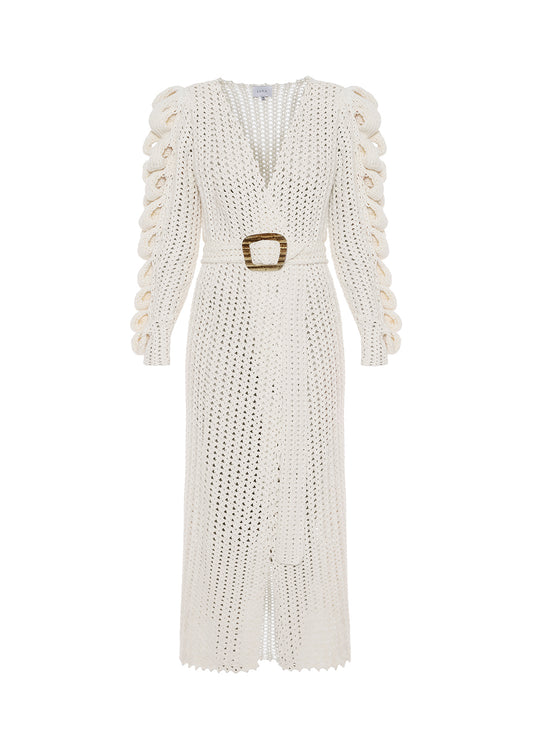 KNITTED RESORT CARDIGAN