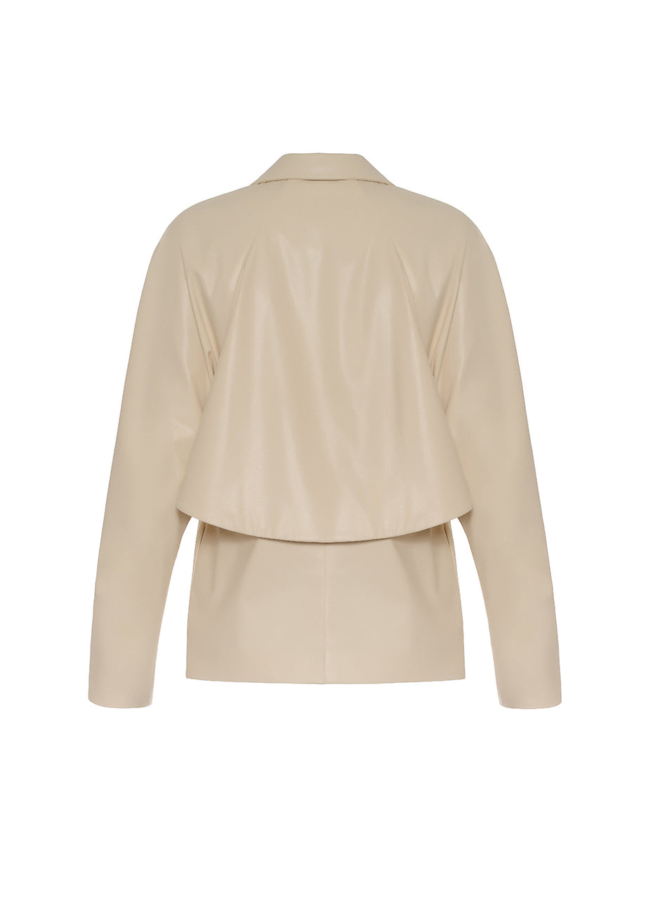 VEGAN LEATHER SHIRT
