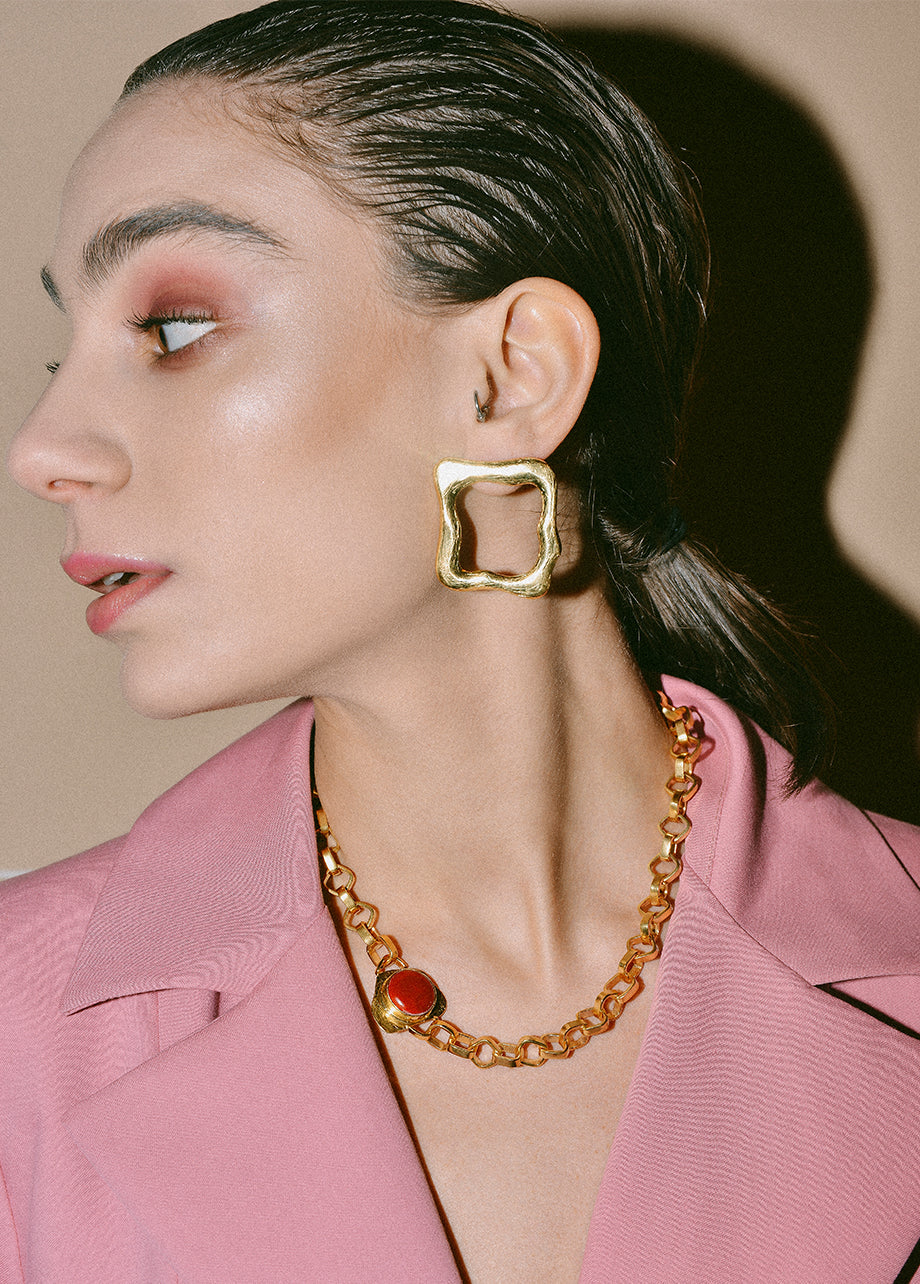 RECTANGULAR EARRINGS