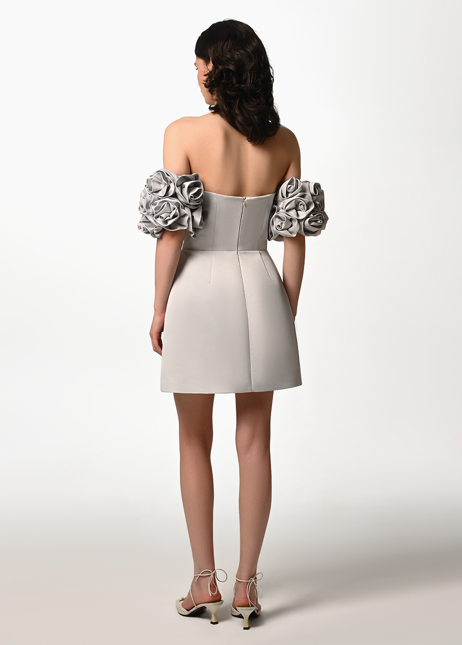 OFF-SHOULDER MINI DRESS