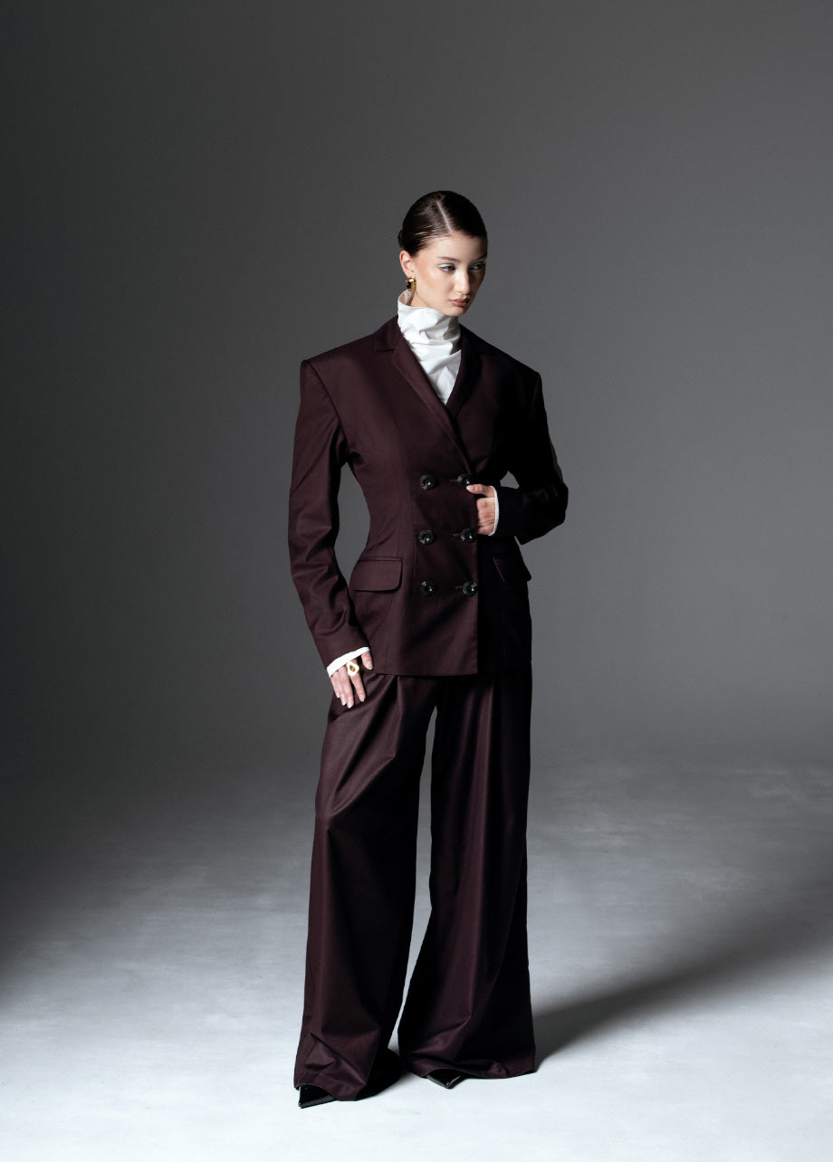 DARK BROWN PANTS