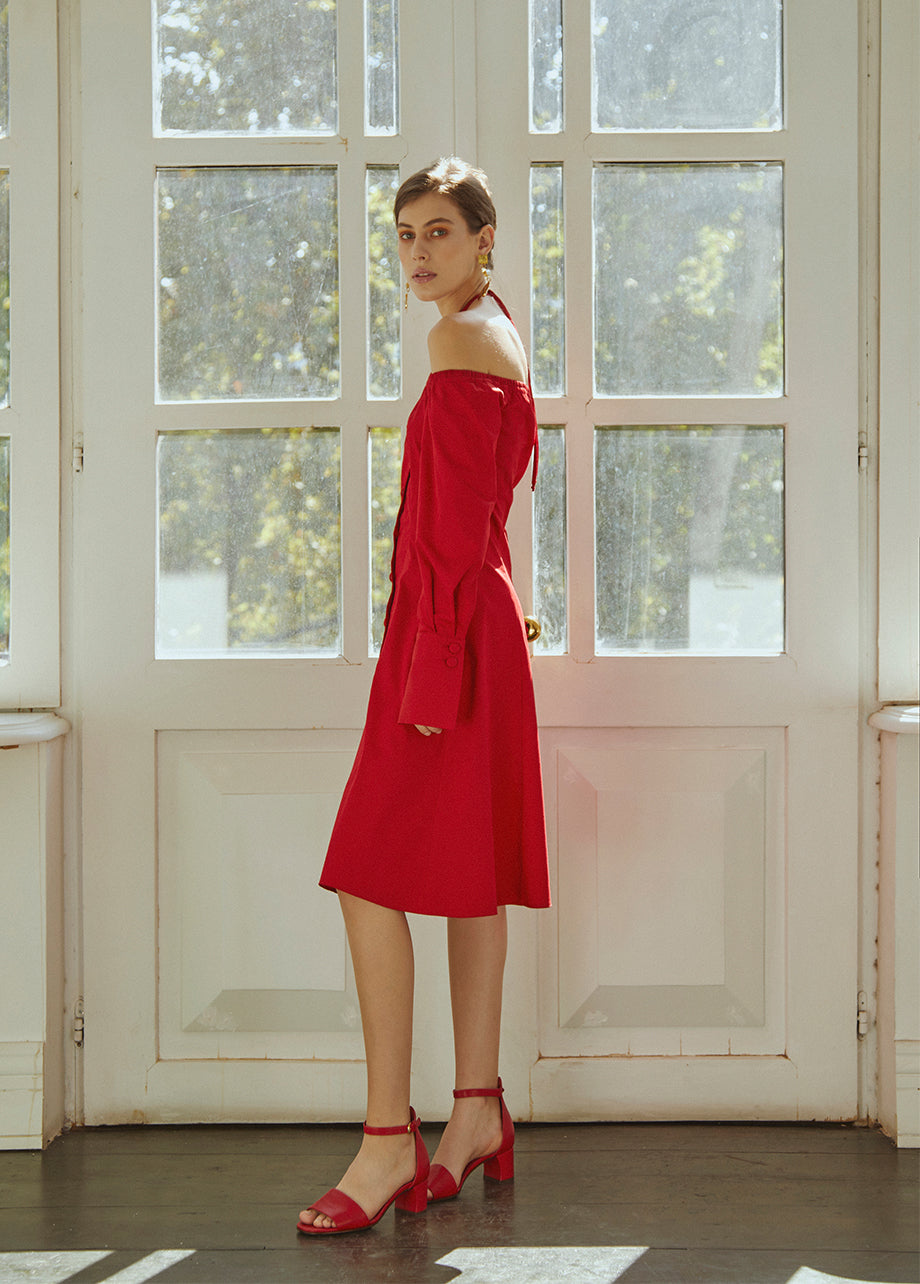 SUMMER DRESS WITH POCKETS