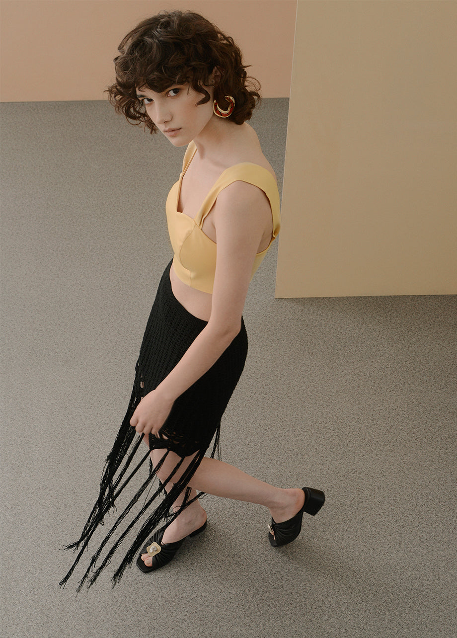 FRINGE SKIRT