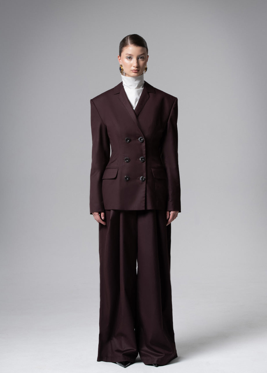 DARK BROWN PANTS