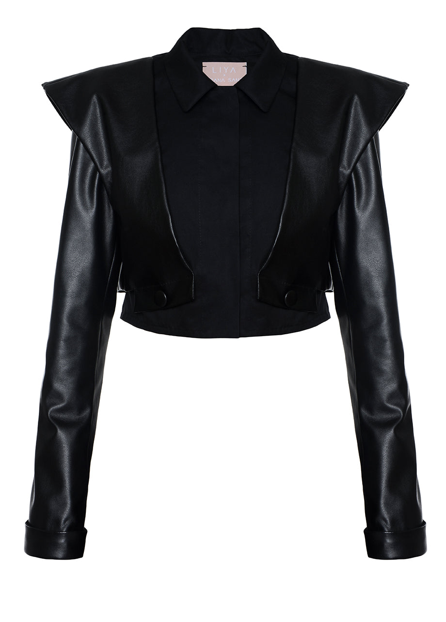 JOANA SHOULDER CAPE JACKET