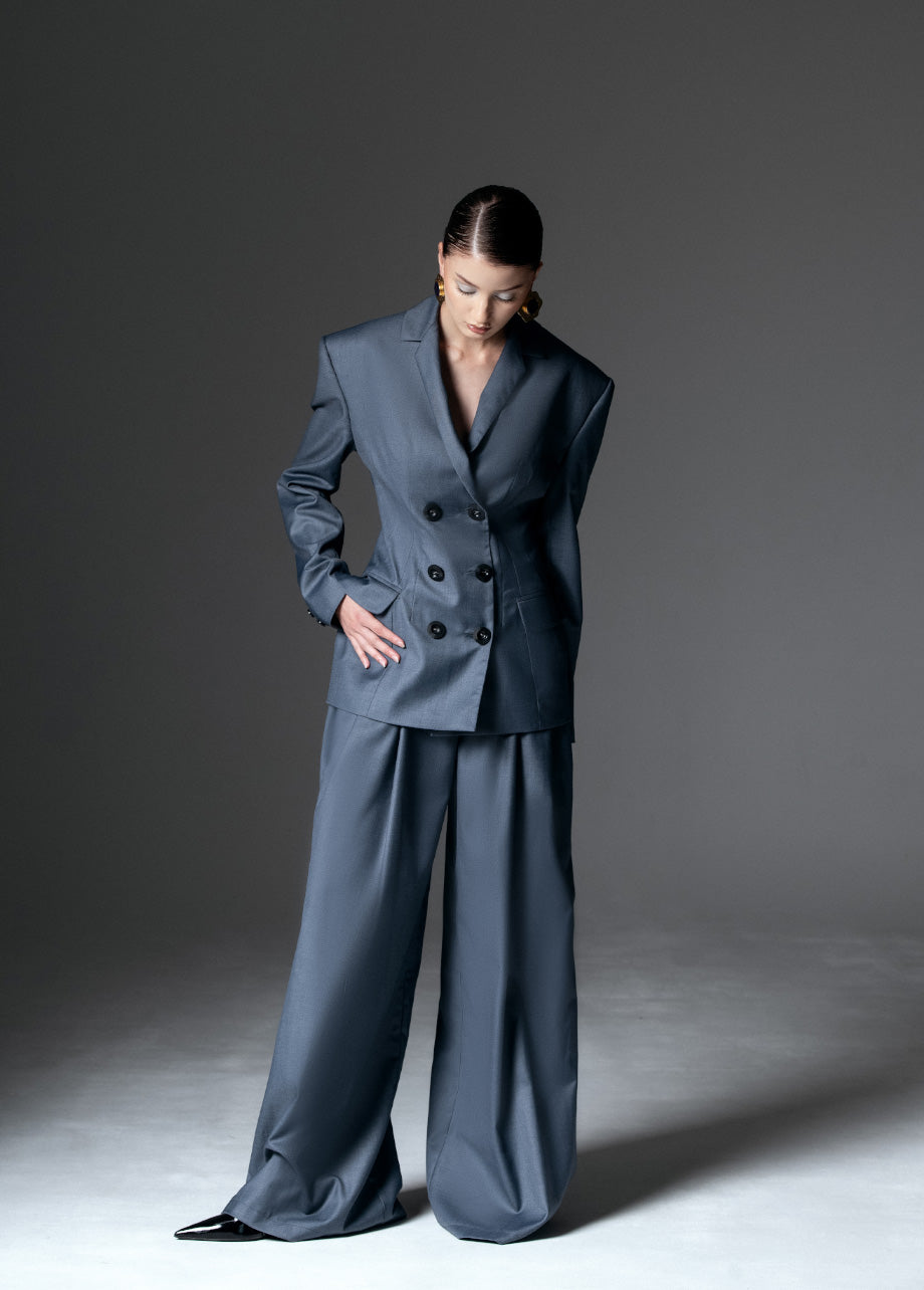 FLUID WIDE-LEG PANTS