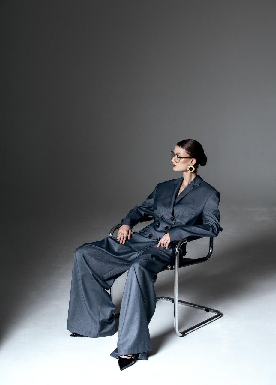 FLUID WIDE-LEG PANTS