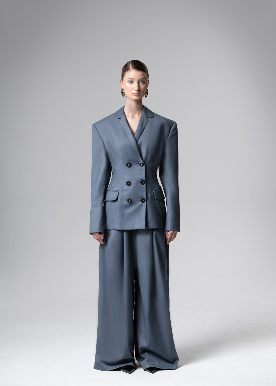 FLUID WIDE-LEG PANTS