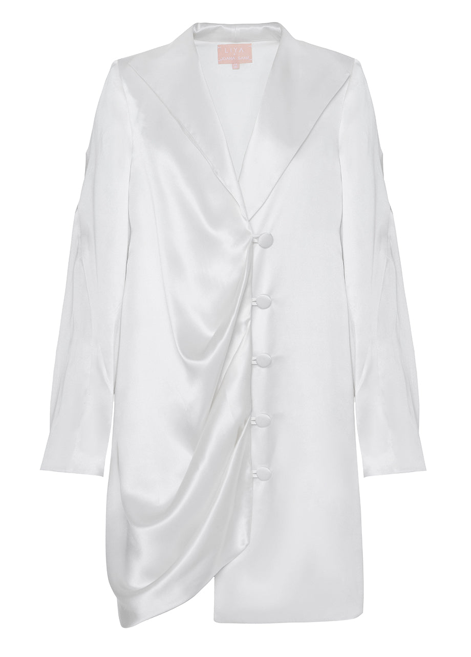 JOANA SILK DRESS - BLAZER