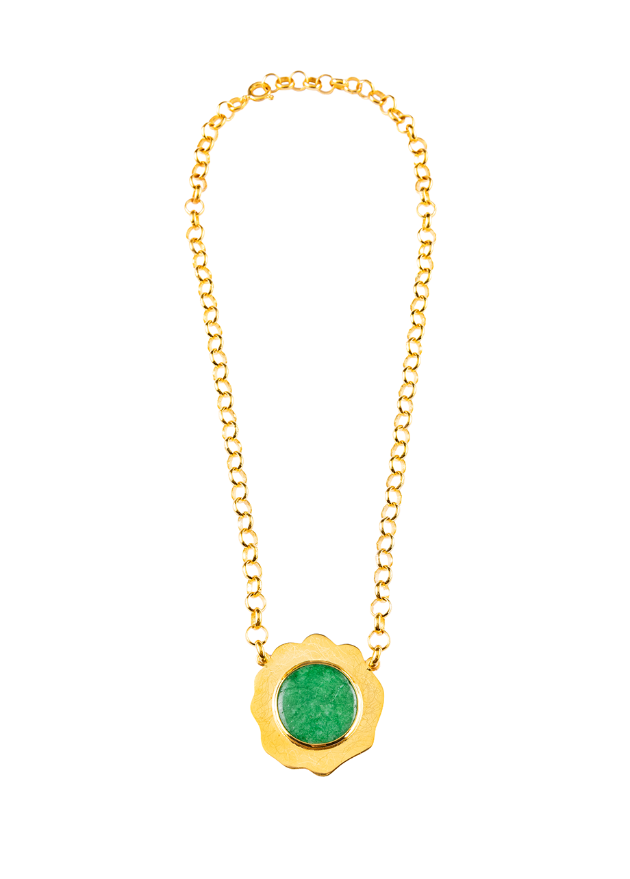GREEN ONYX NECKLACE