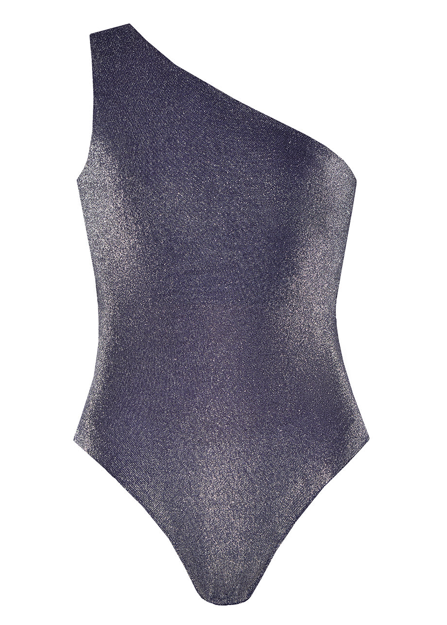 SPARKLY TOP WITH SINGLE SLEEVE