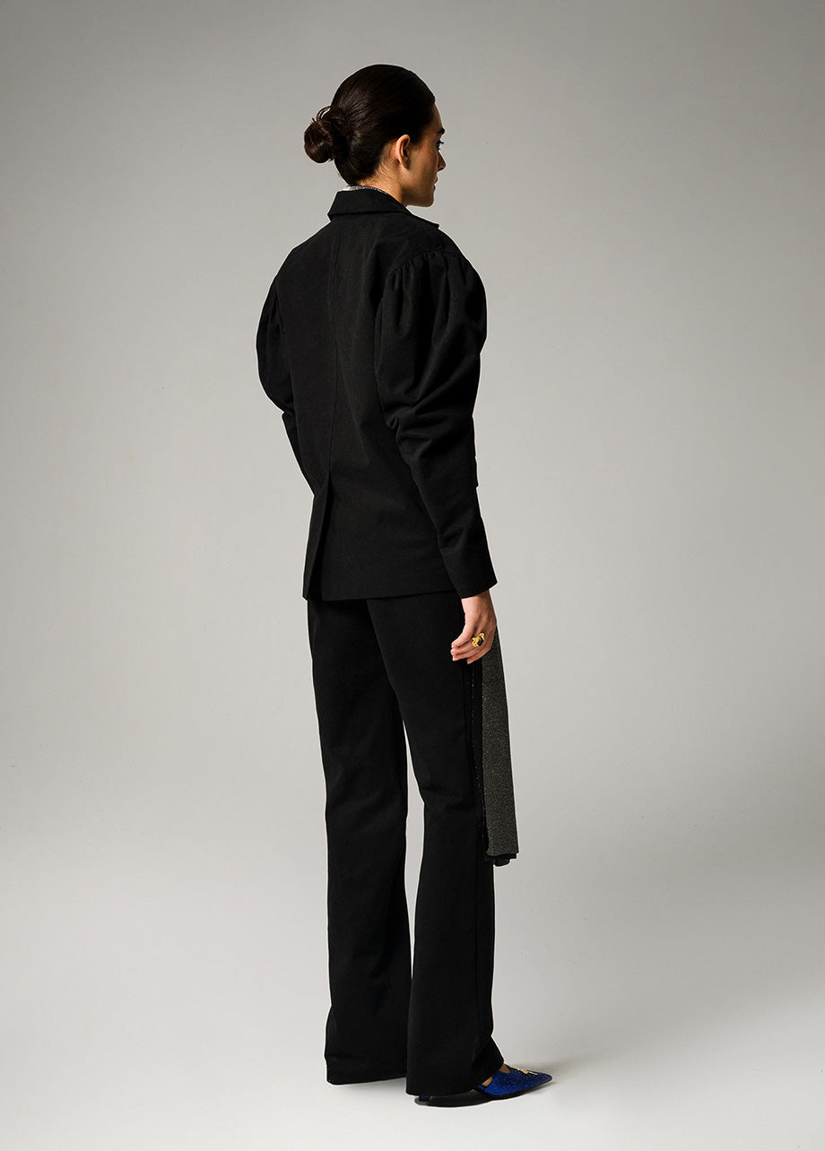 BLAZER WITH REMOVABLE SCARF