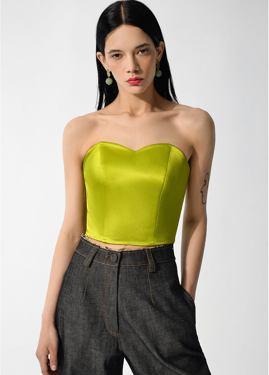 GREEN CORSET
