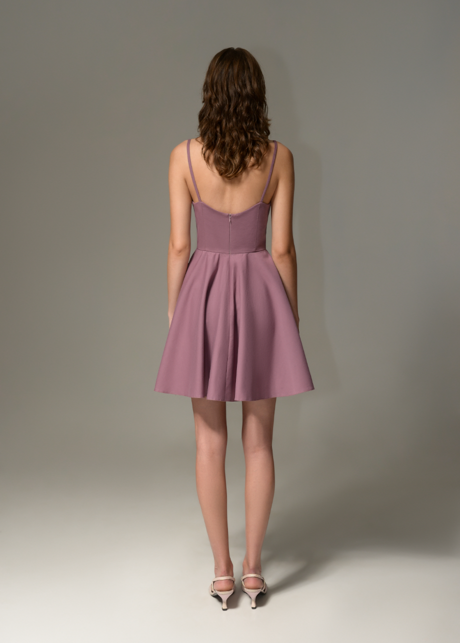 PURPLE DOLL DRESS
