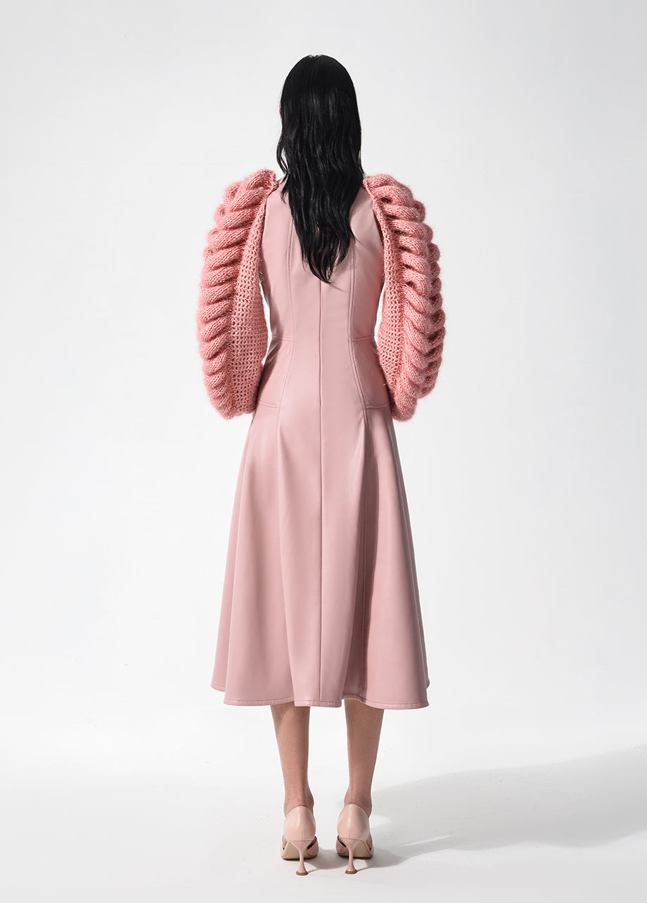LILY STATEMENT SLEEVES DRESS