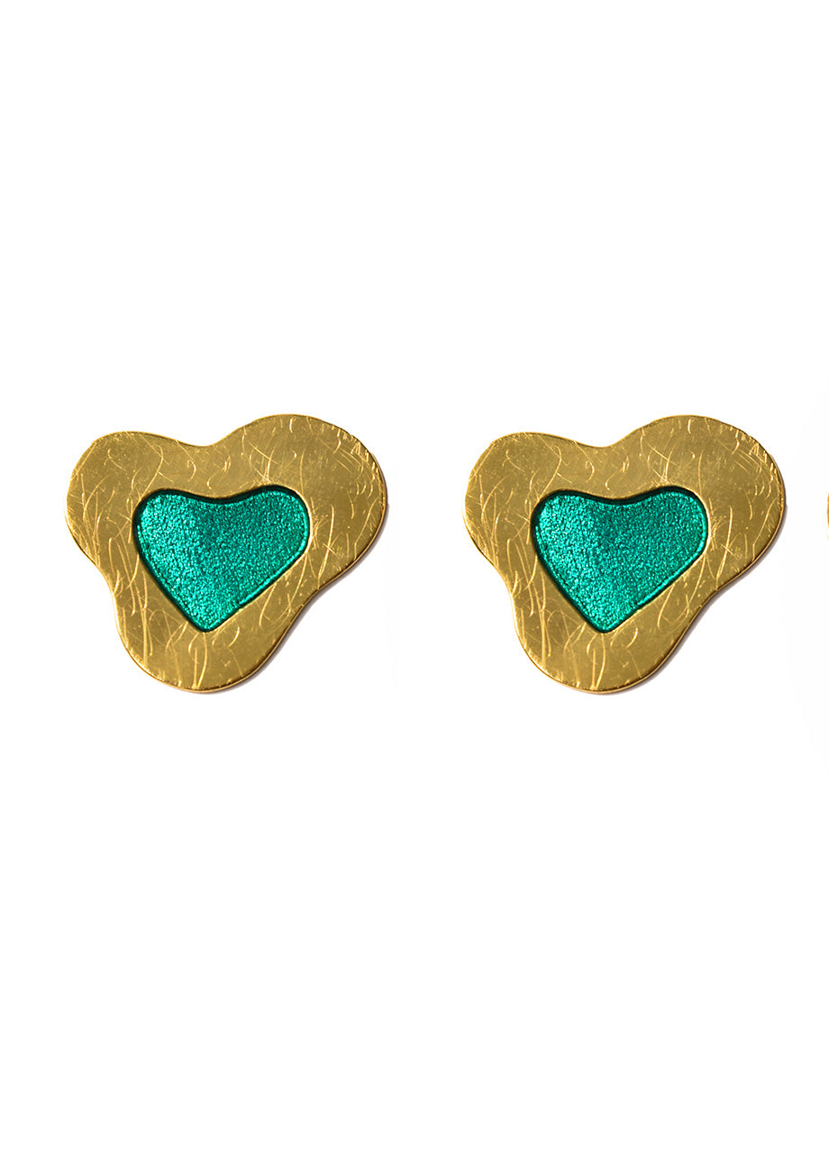 TURQUOISE LOVE EARRINGS
