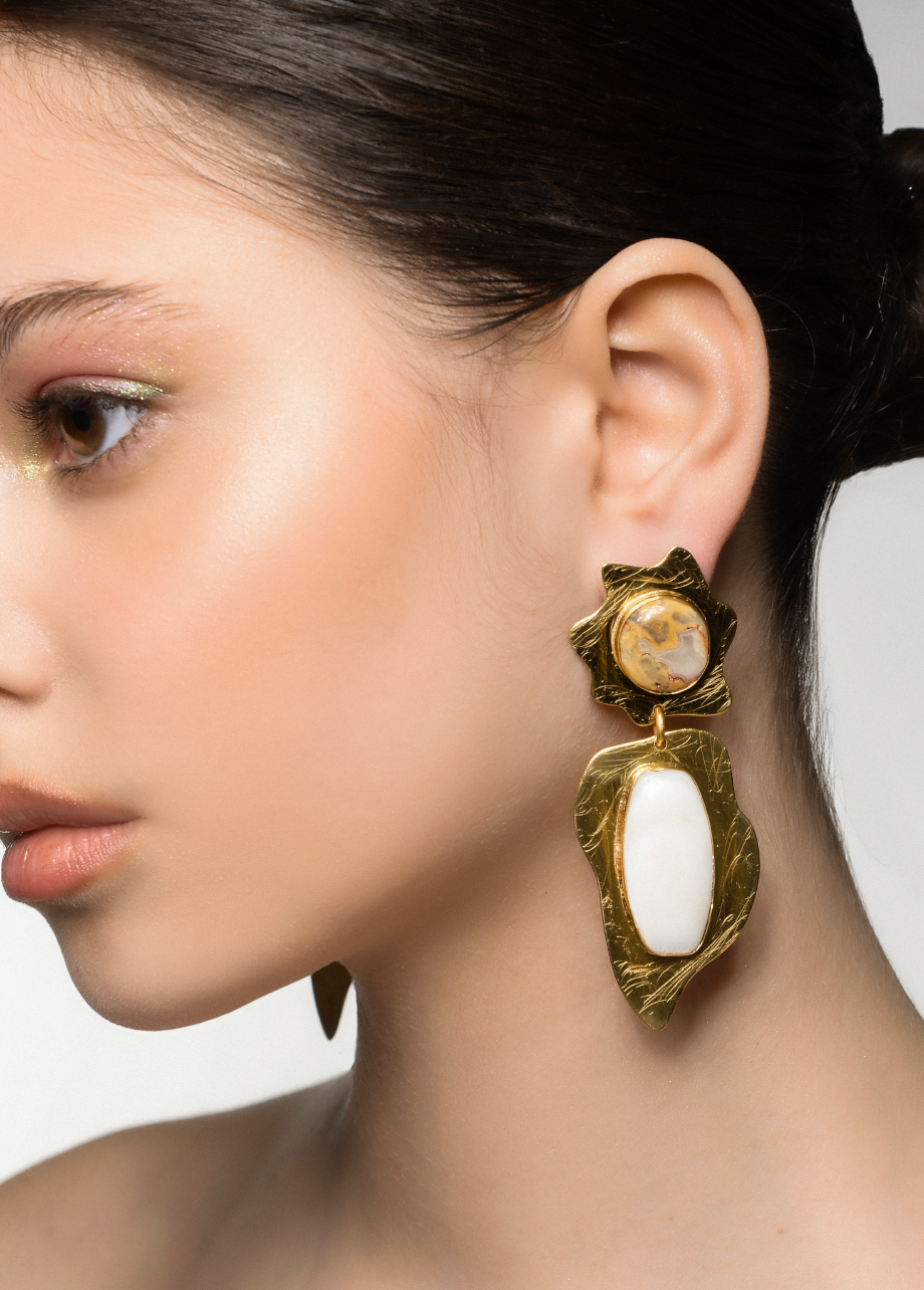 SADAF SUN EARRINGS