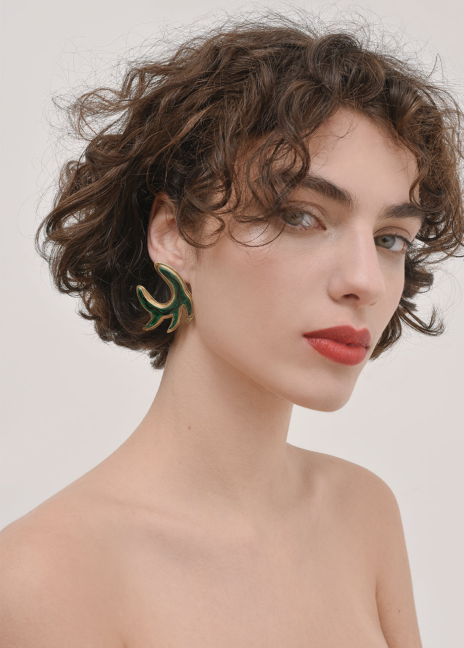 WATERPLANT EARRINGS