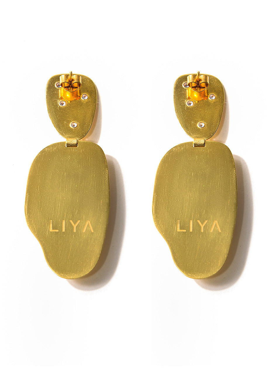 CRYSTAL LOVE EARRINGS