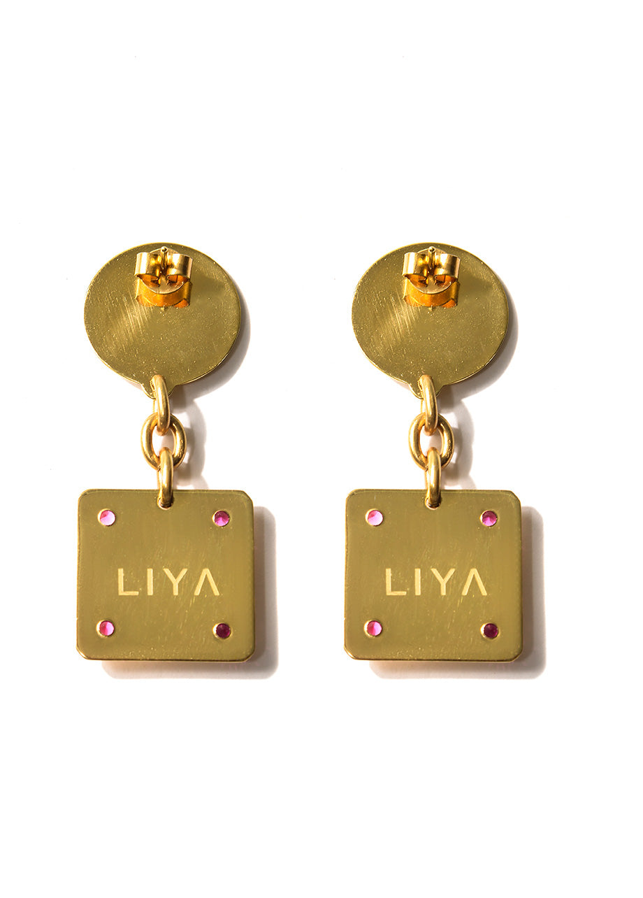 MIDNIGHT DROP EARRINGS