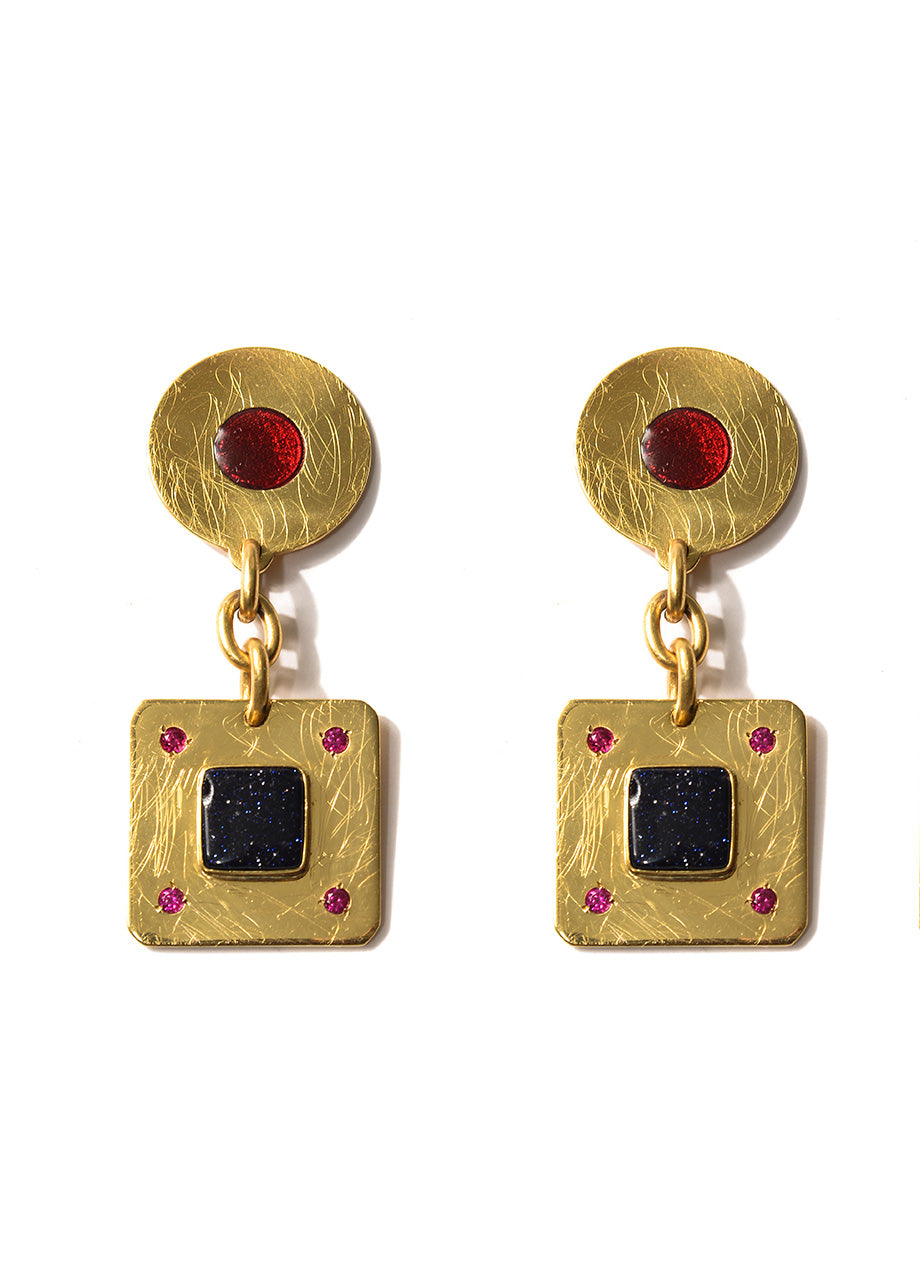 MIDNIGHT DROP EARRINGS