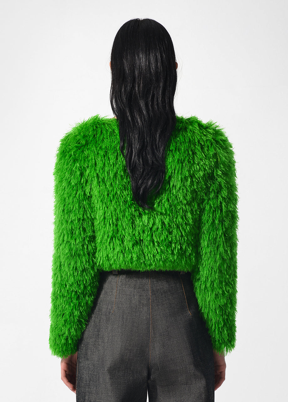 GREEN GRASS CARDIGAN
