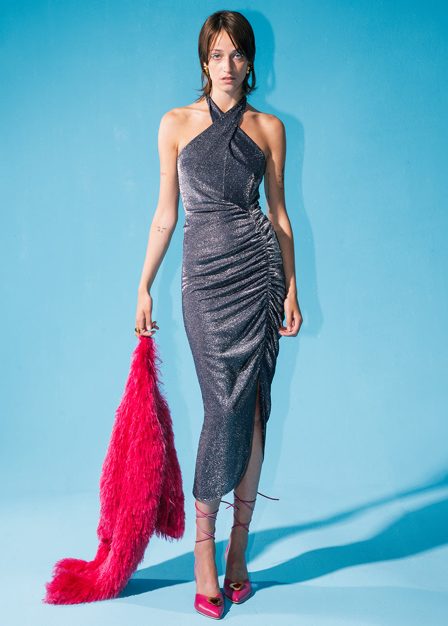 FUCHSIA POP CARDIGAN