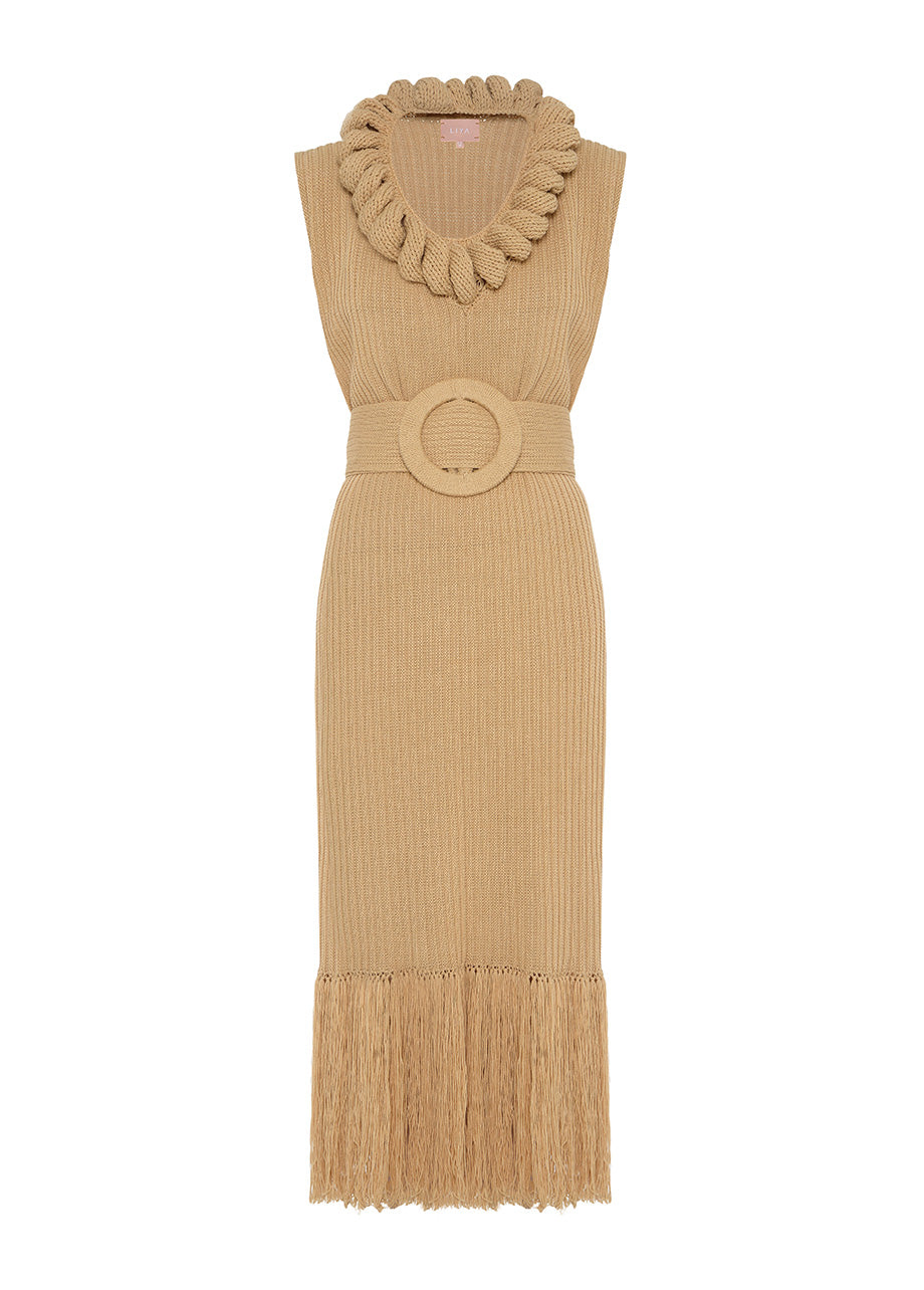 CAMEL ETHNIC DRESS