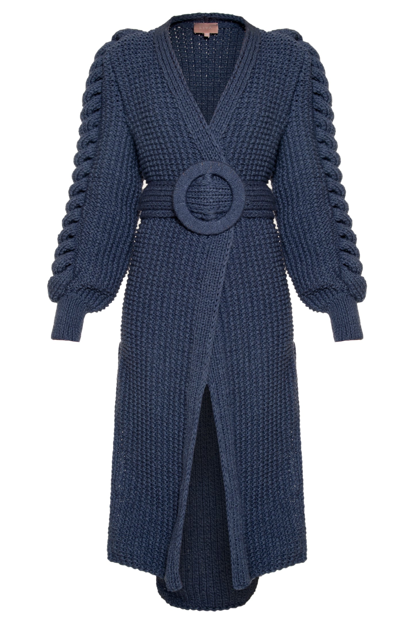 STATEMENT CARDIGAN WITH BELT