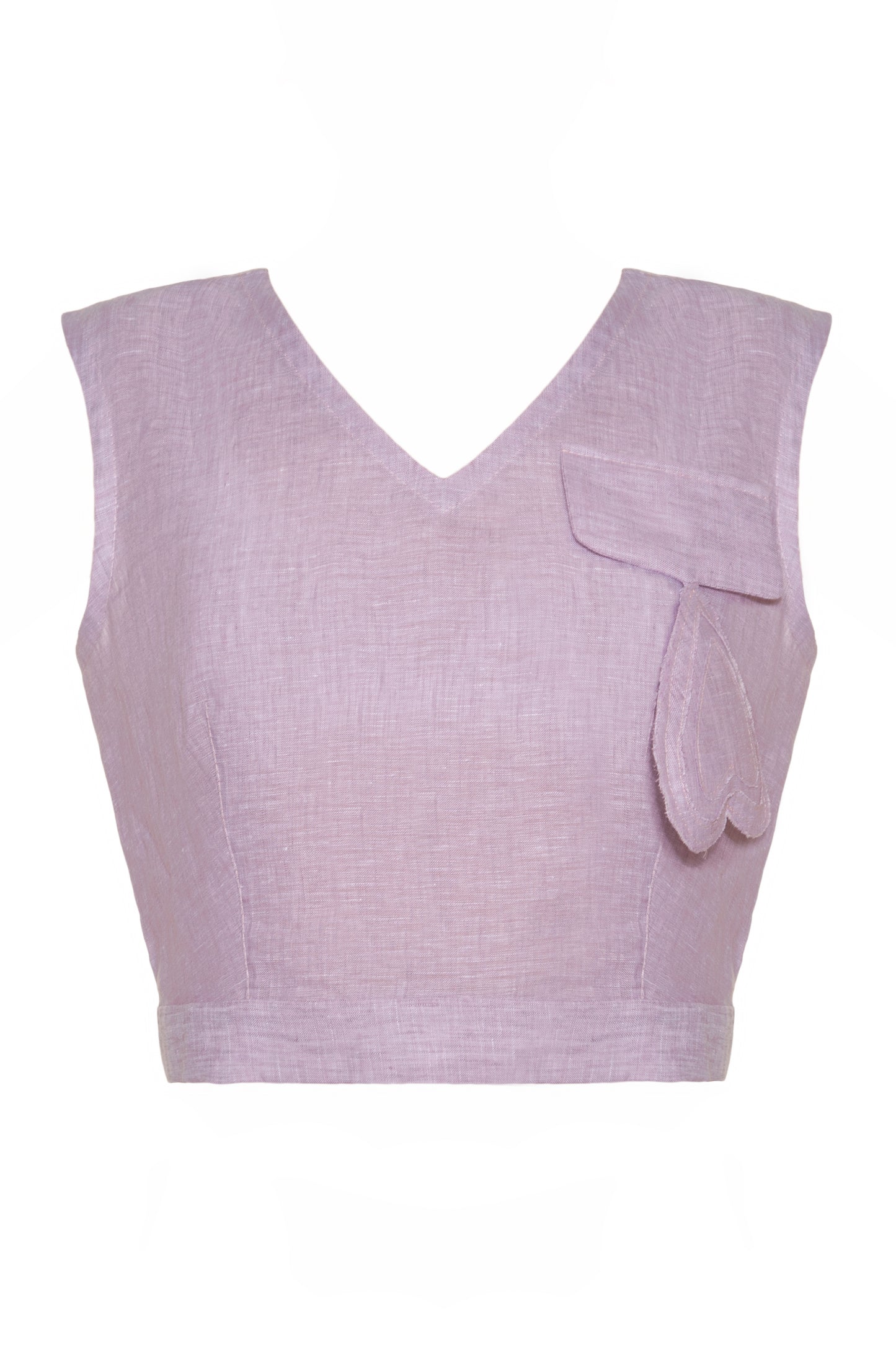 SWEETHEART LILAC CROPPED TOP