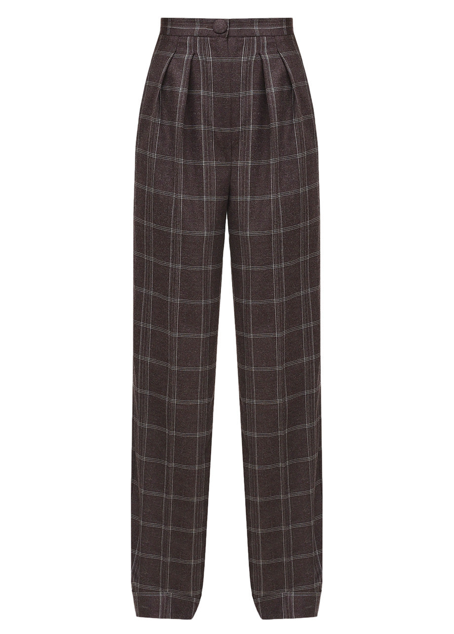 CHECKERED PANTS