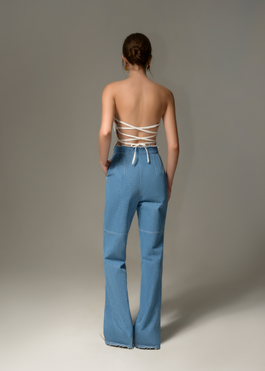 AQUA DENIM PANTS