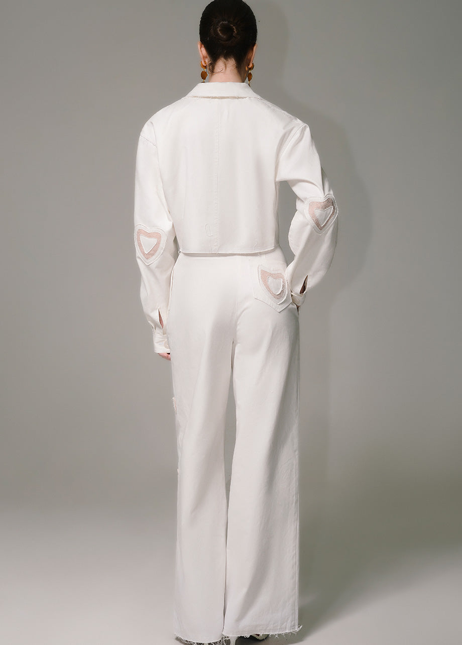 GLITTER HEARTS PANTS