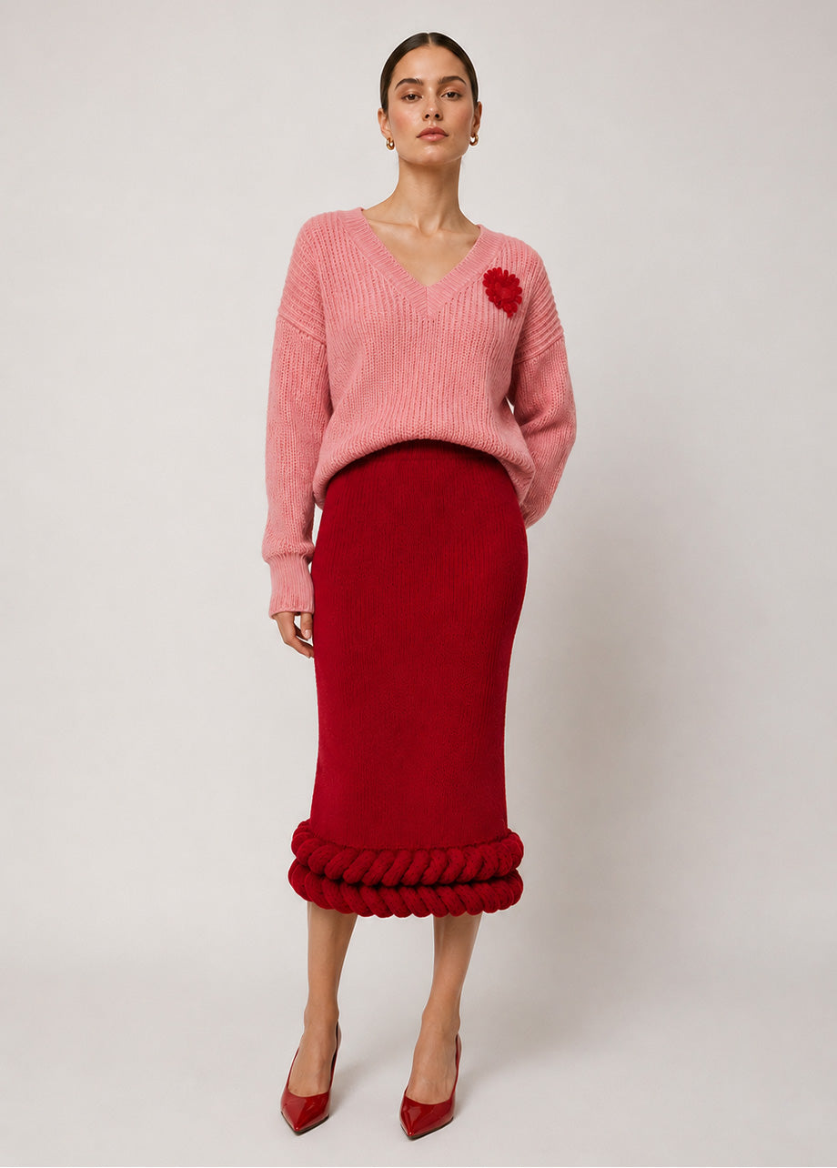 HEART BLUSH SWEATER