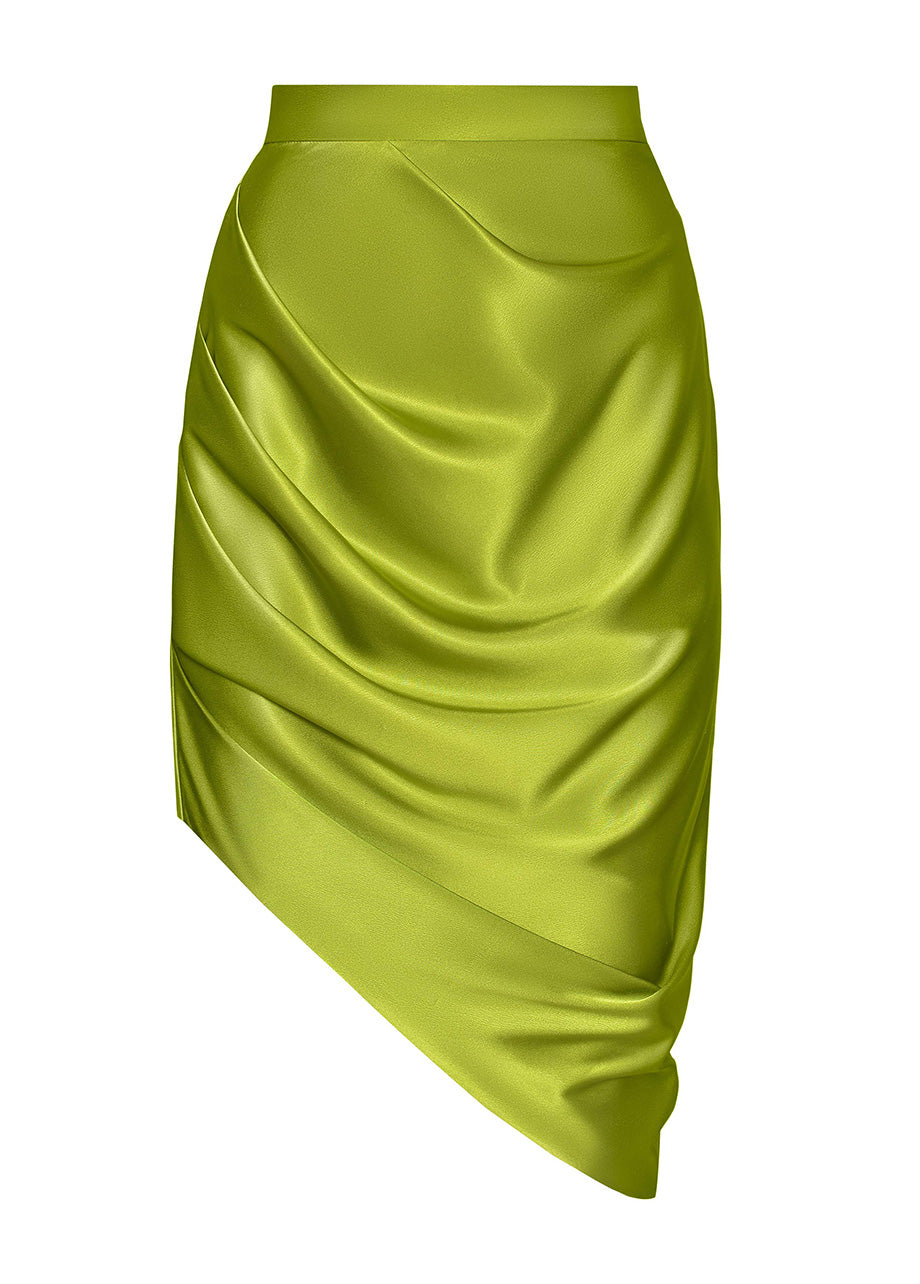 RUCHED SKIRT