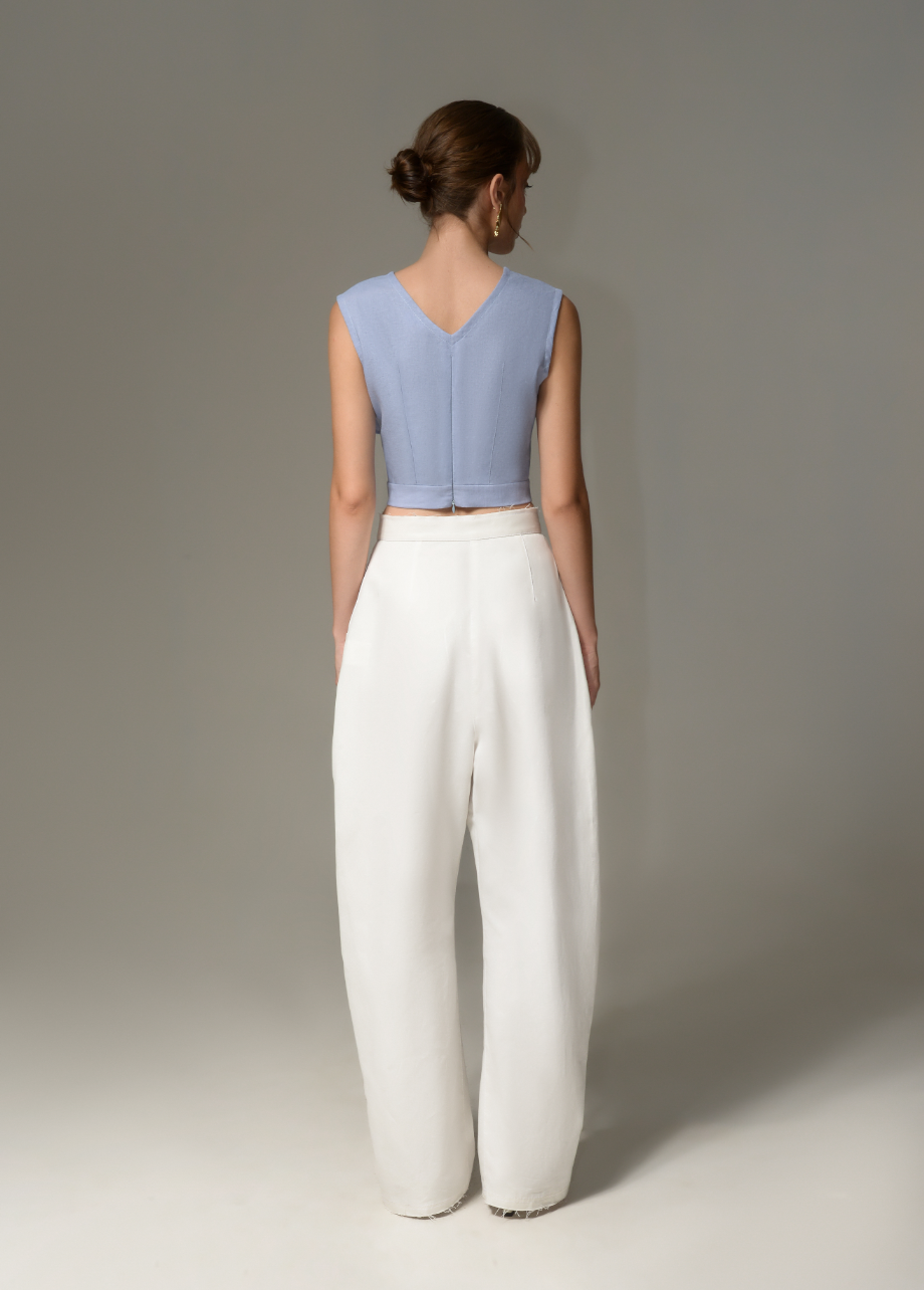 SWEETHEART CROPPED TOP