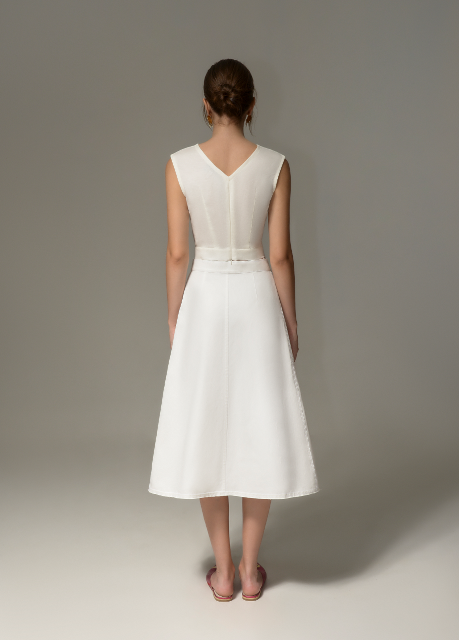 SWEETHEART CROPPED TOP