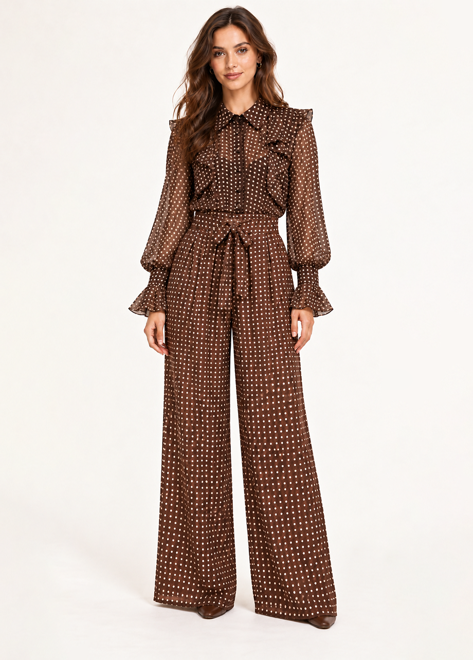 SHIRT WITH DOTS