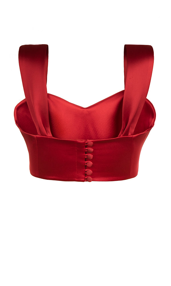 CROPPED CORSET TOP