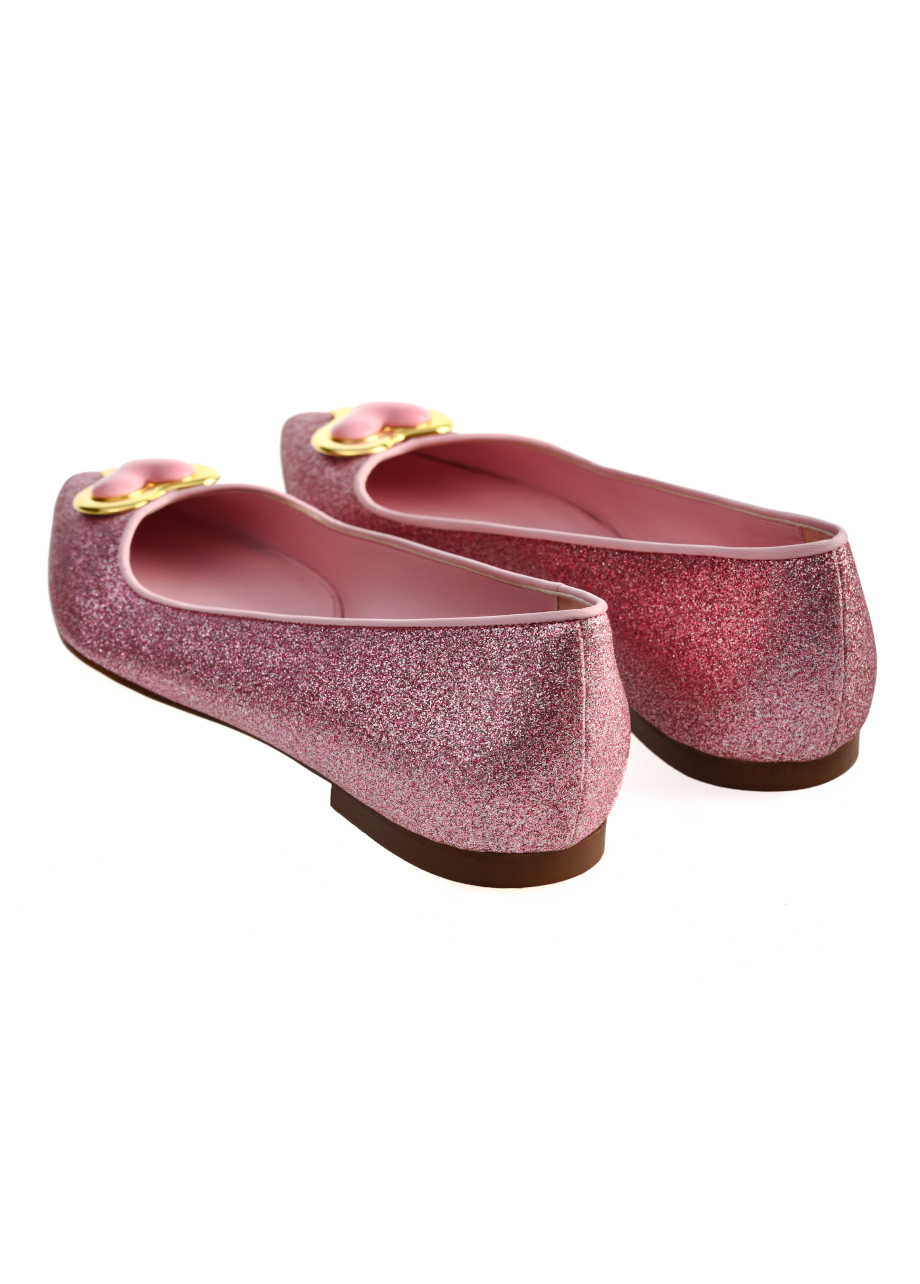 LUCY SPARKLE PINK BALLERINA