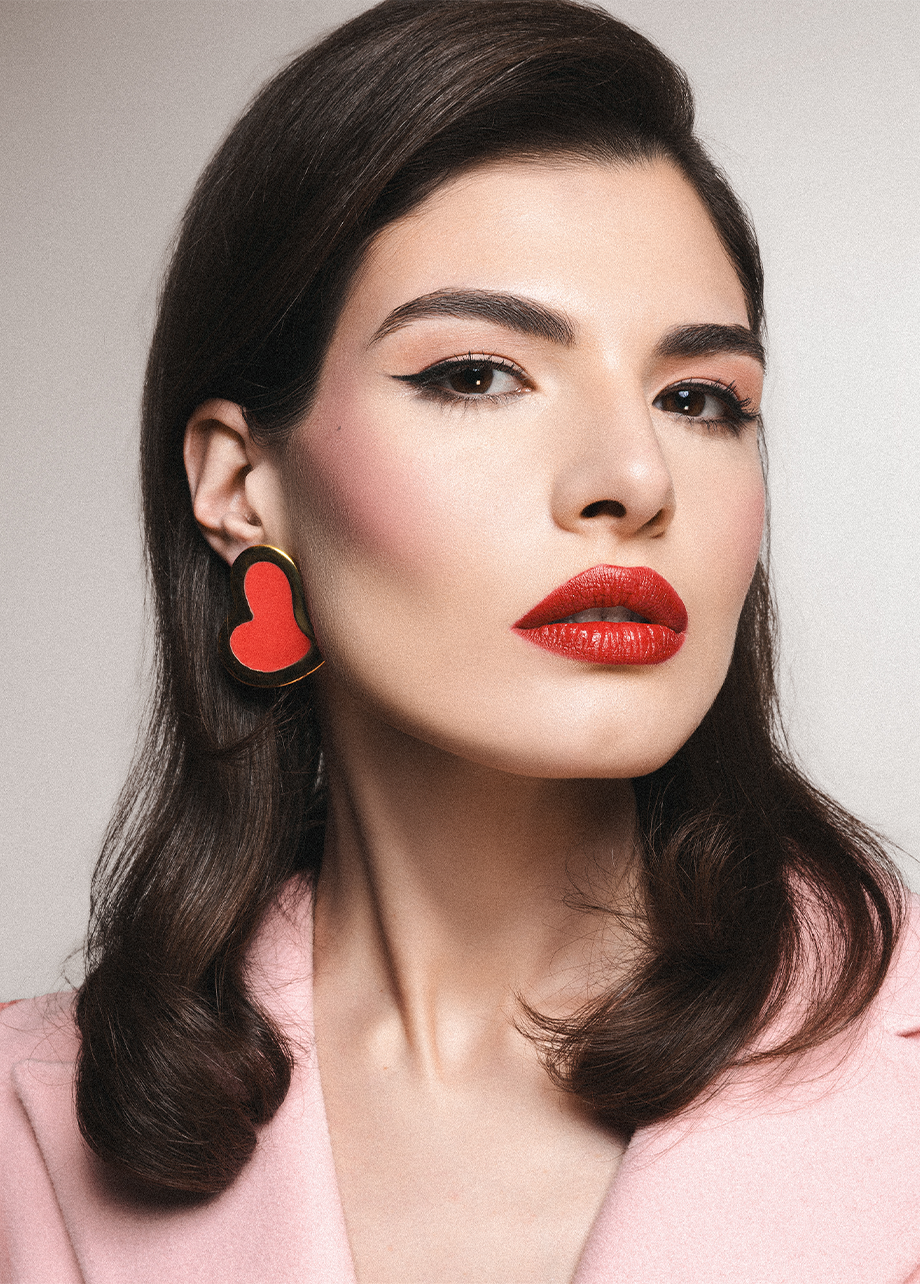 PINK LOVE EARRINGS