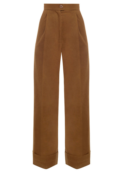 CARAMEL HIGH WAIST PANTS