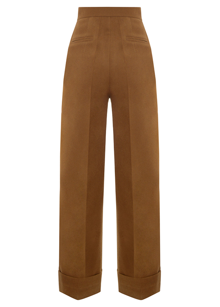 CARAMEL HIGH WAIST PANTS