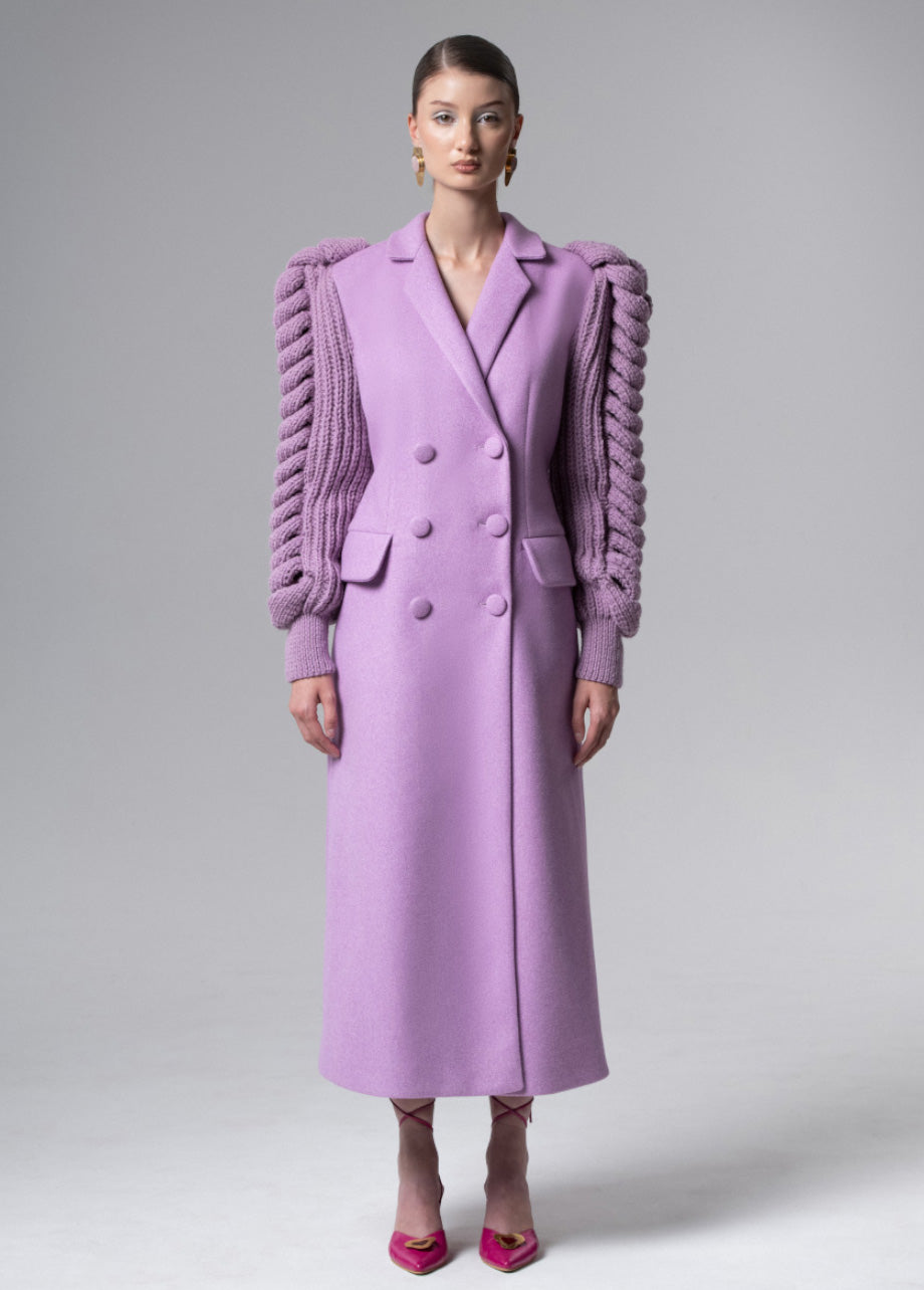 Lilac duster coat best sale