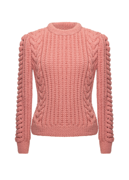PINK HERITAGE SWEATER
