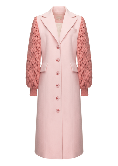 BLUSH STATEMENT COAT