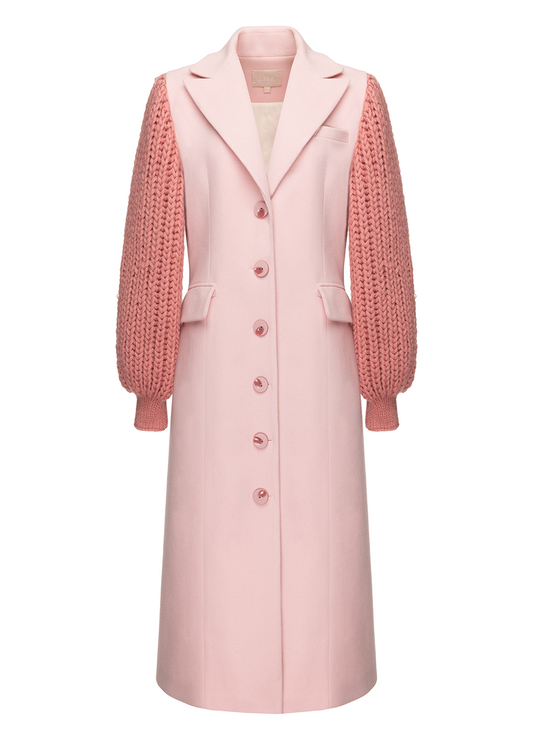 BLUSH STATEMENT COAT