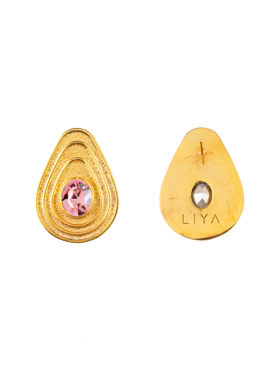 SOFT BLUSH EARRINGS