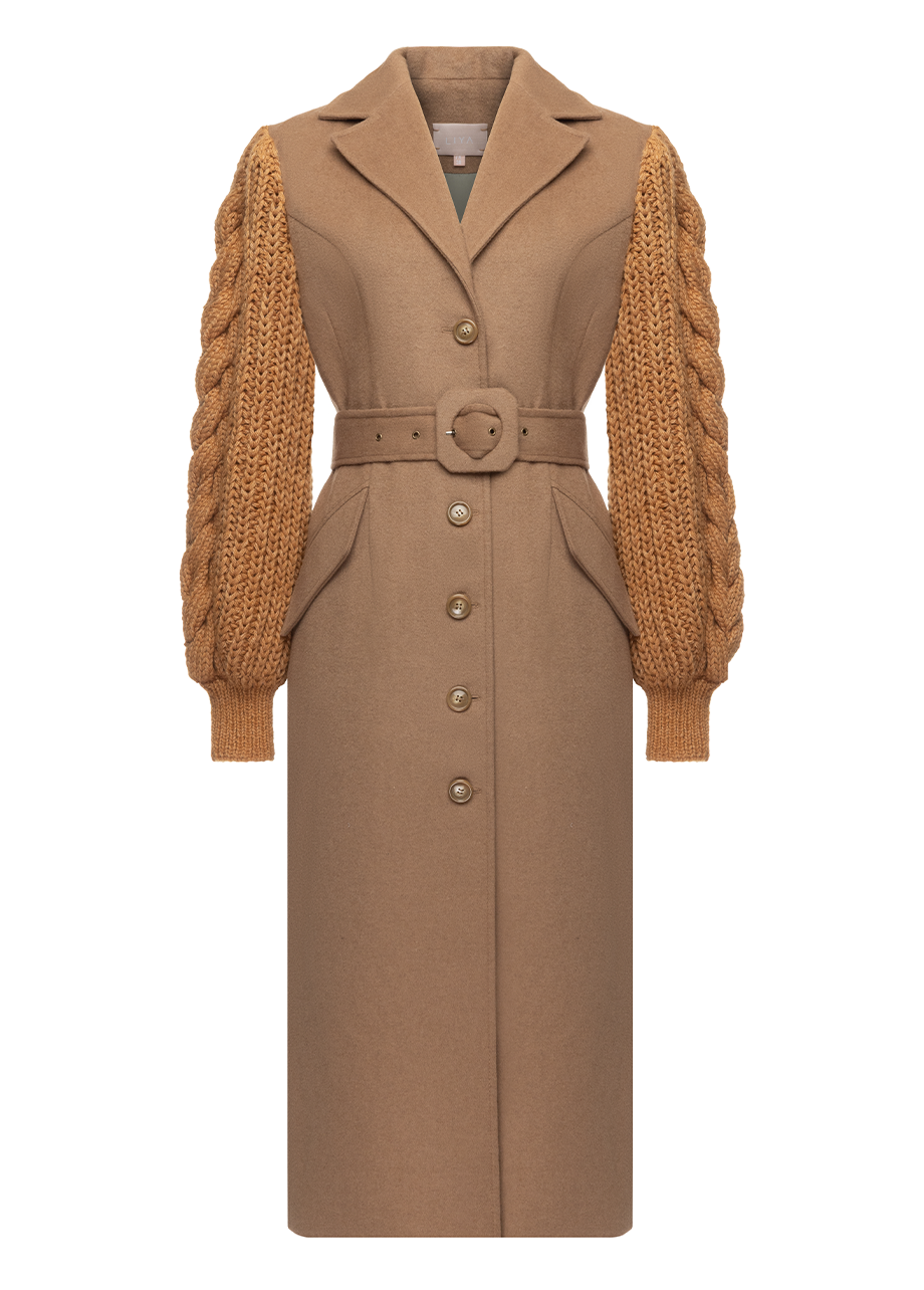 CAMEL STATEMENT COAT